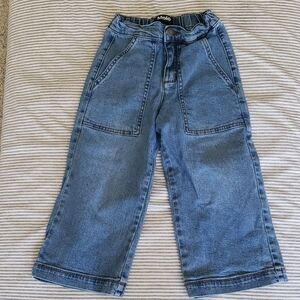 Molo Blue Kids Denim Pants Girl